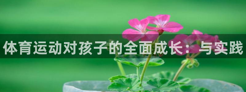 77体育app下载官网：体育运动对孩子的全面成长：与实践